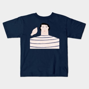 Man and Bird Kids T-Shirt